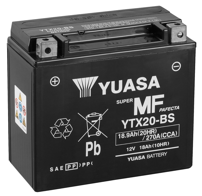 Batéria YUASA YTX20-BS