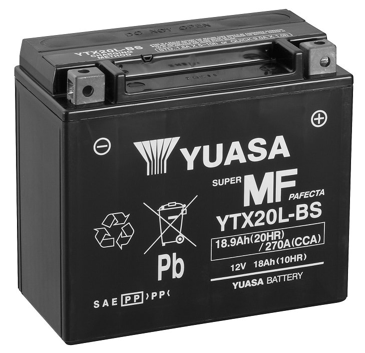 Batéria YUASA YTX20L-BS