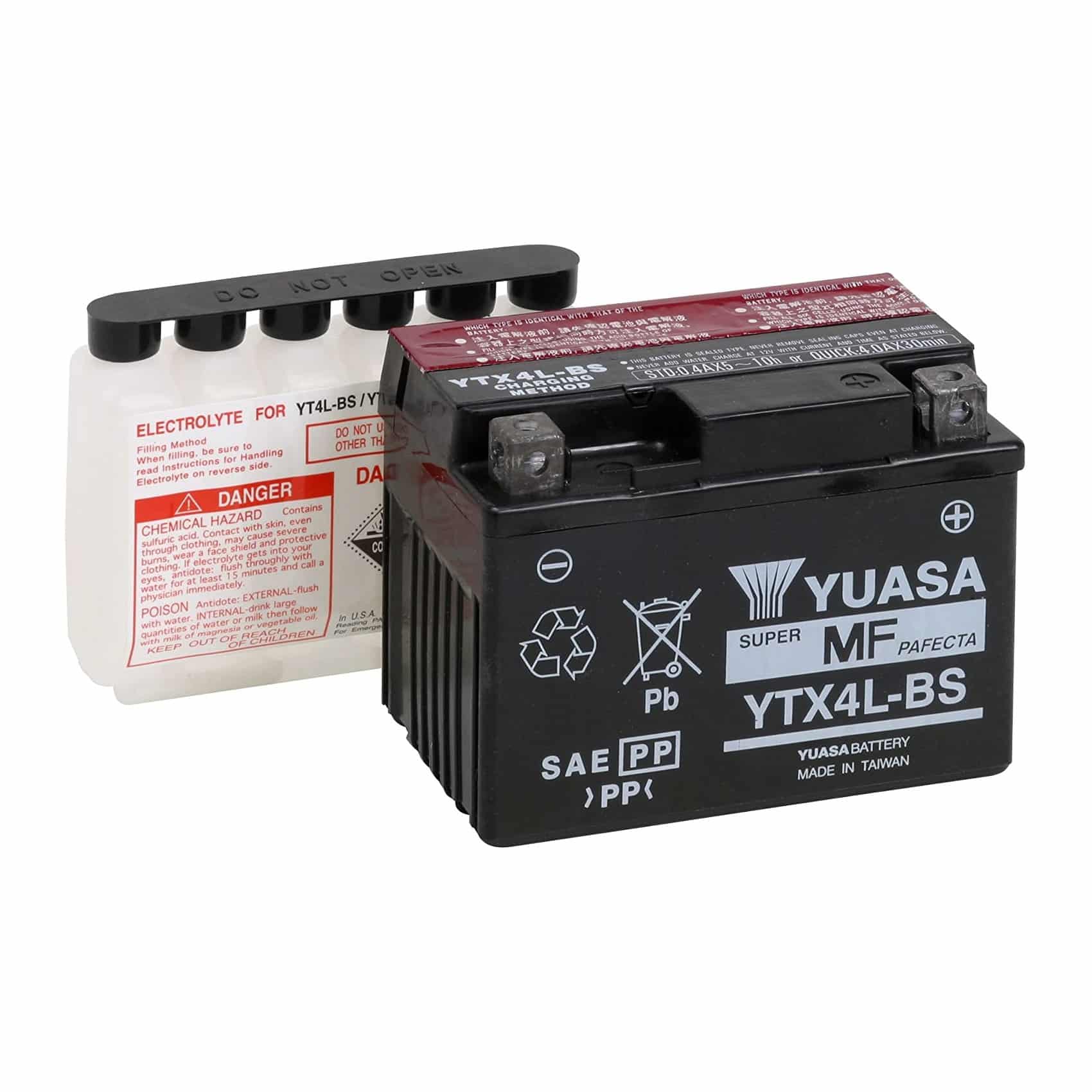 YTX4L- BS Batéria YUASA YTX4L-BS – Obrázok 1