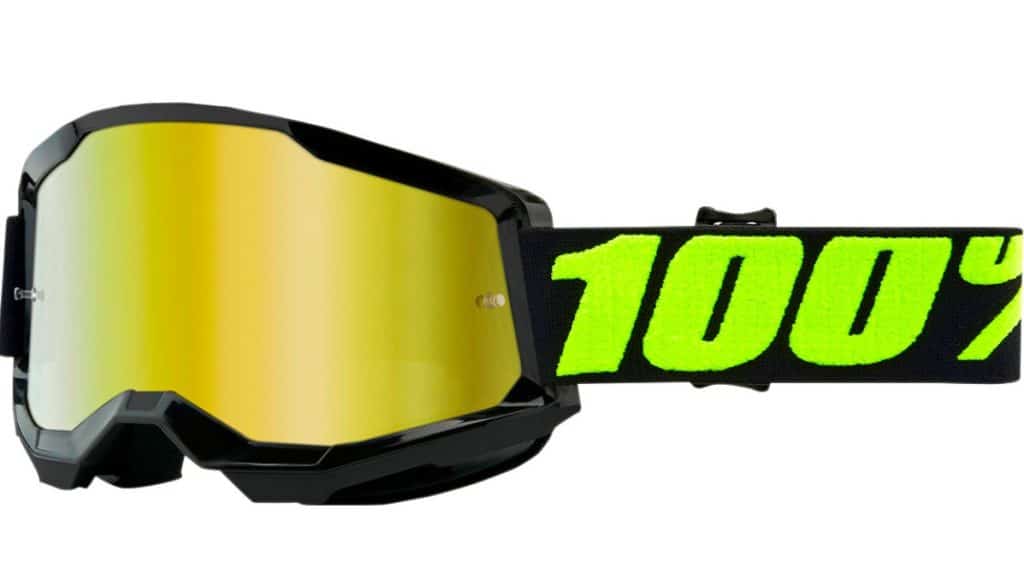 Okuliare 100% Strata 2 Upsol - Mirror Gold Lens
