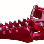 Stupačky Honda CR/CRF (02-17) - červené