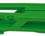 Vodítko reťaze zadné Kawasaki KXF 250/450 (09-) zelené
