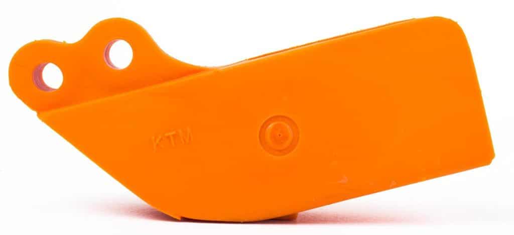Vodítko reťaze zadné KTM SX/SXF (94-06), EXC (94-07) oranžové