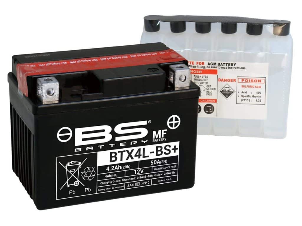 Batéria BS-BATTERY BTX4L-BS+/BTZ5S-BS (YTX4L-BS)
