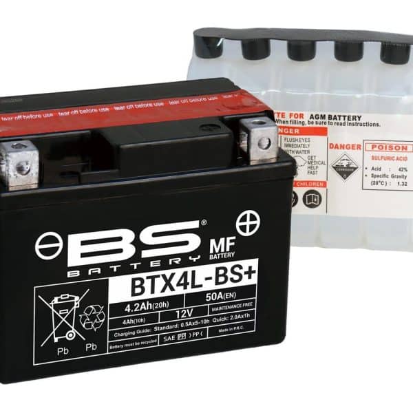 Batéria BS-BATTERY BTX4L-BS+/BTZ5S-BS (YTX4L-BS)