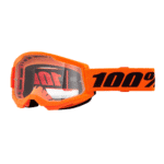 Okuliare 100% Strata 2 Neon Orange - detské