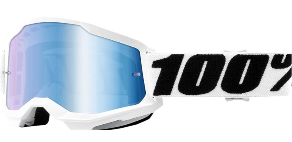 Okuliare 100% Strata 2 Everest - Mirror Blue Lens