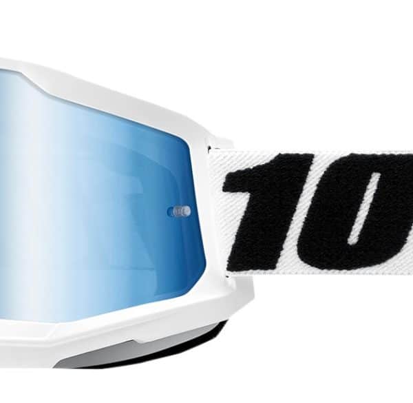 Okuliare 100% Strata 2 Everest - Mirror Blue Lens