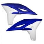 Kryty chladičov Yamaha YZF 250 (10-13) WRF 450 (12-15) Modro-biele
