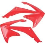 Kryty chladičov Honda CRF 250 (10-13) CRF 450 (09-12) Červené