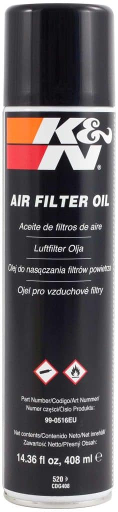 K&N Impregračný olej na vzduchové filtre - sprej