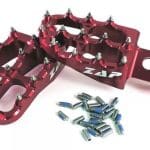Stupačky ZAP TechniX Suzuki RMZ 250 (10+) 450 (08+) červené