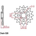 Vývodové koliečko JTF1442 Suzuki RMZ 250 (13-)