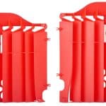 Mriežky chladiča Honda CRF 250 (14-15) červené