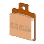 Brzdové platničky DELTA DB2330 MX-D