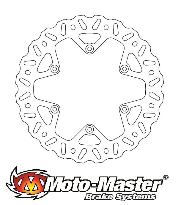 Brzdový kotúč Moto-Master Nitro (zadný) Yamaha YZ 125/250 (19-) YZF 250 (19-) 450 (18-) WRF 250/450 (19-)