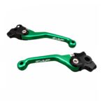 Výklopné páčky Zap TechniX Kawasaki KXF 250 (21-) 450 (19-23) - zelené