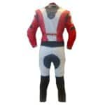 Kombinéza DIRT Red/White - jednodielna – Obrázok 2