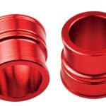 Rozperky predného kolesa Suzuki RMZ 250 (07+) 450 (05+) - červené