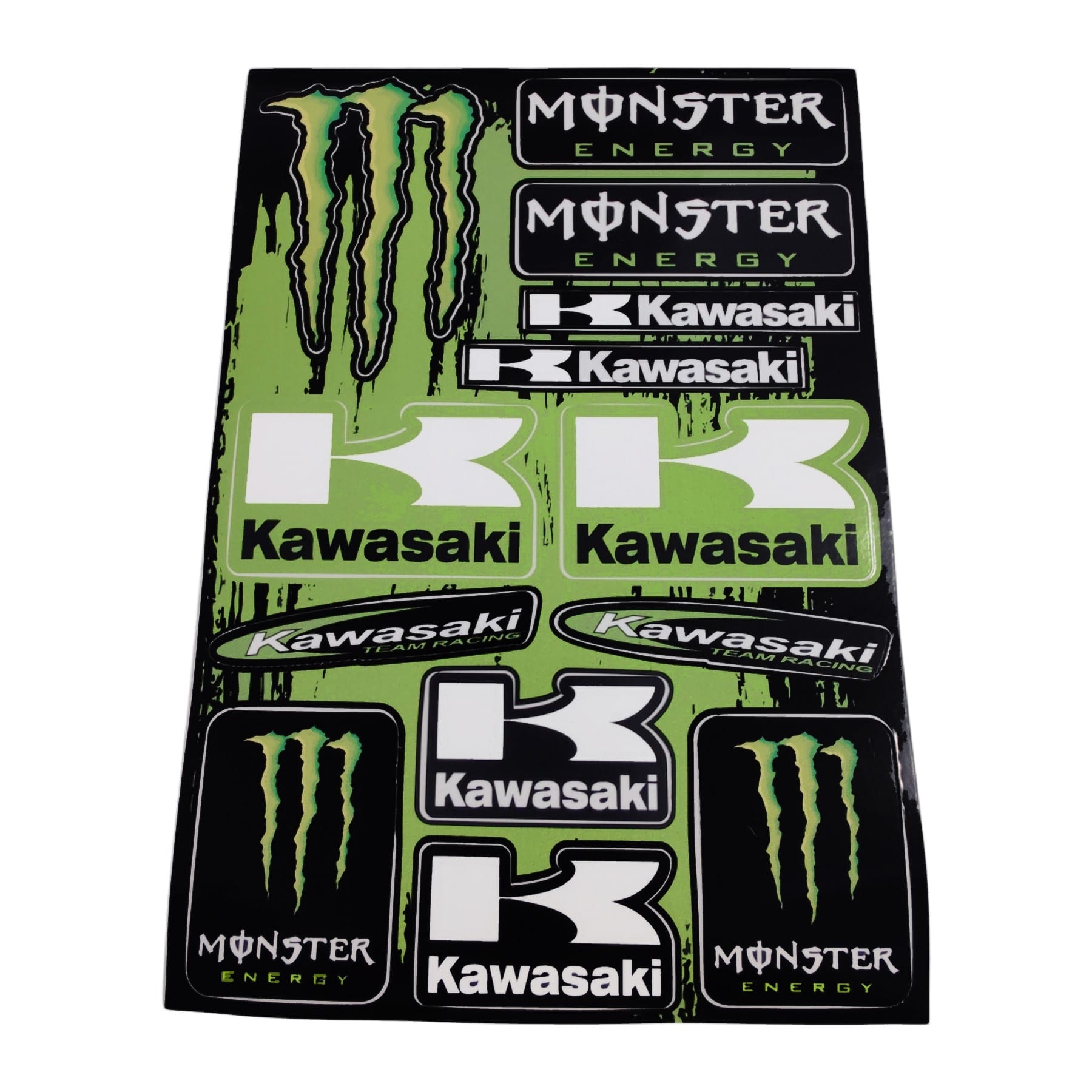 KAWASAKI MONSTER Nálepky KAWASAKI/MONSTER A5 – Obrázok 1