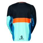 Dres SCOTT 350 Race Evo Black/Blue/Orange – Obrázok 2