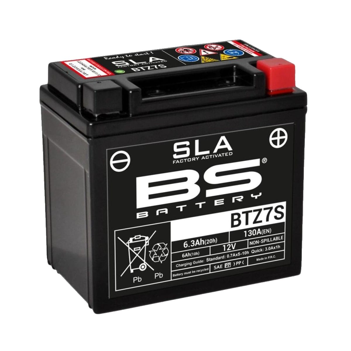 BS TTZ7S FA Batéria BS-BATTERY BTZ7S (YTZ7S) FA Factory Activated – Obrázok 1