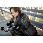 Kožená bunda 4SR Angel Wings - dámska – Obrázok 5