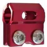 Držiak brzdovej hadice Honda CRF (02-) CR (90-07) červený