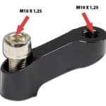 Rozširovací adaptér na spätné zrkadlá M10 - pravá strana