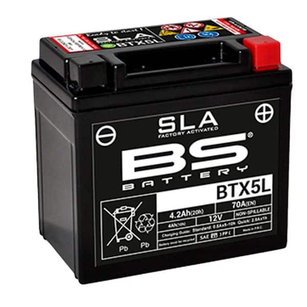 Batéria Bs Battery Btx9 Ytx9 Fa Factory Activated Kdm Motoshop 9402