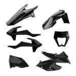 Sada plastov Polisport KTM EXC/EXCF/XCW 250/300/350/450/500 (17-19) čierna