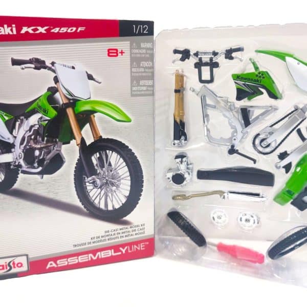 Model motocykla Kawasaki KXF 450 1:18