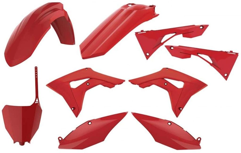Sada plastov Polisport Honda CRF 250 (18-21) 450 (17-20) červená