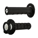 Rukoväte ODI HALF WAFFLE 2T/4T Black - s rýchlopalom