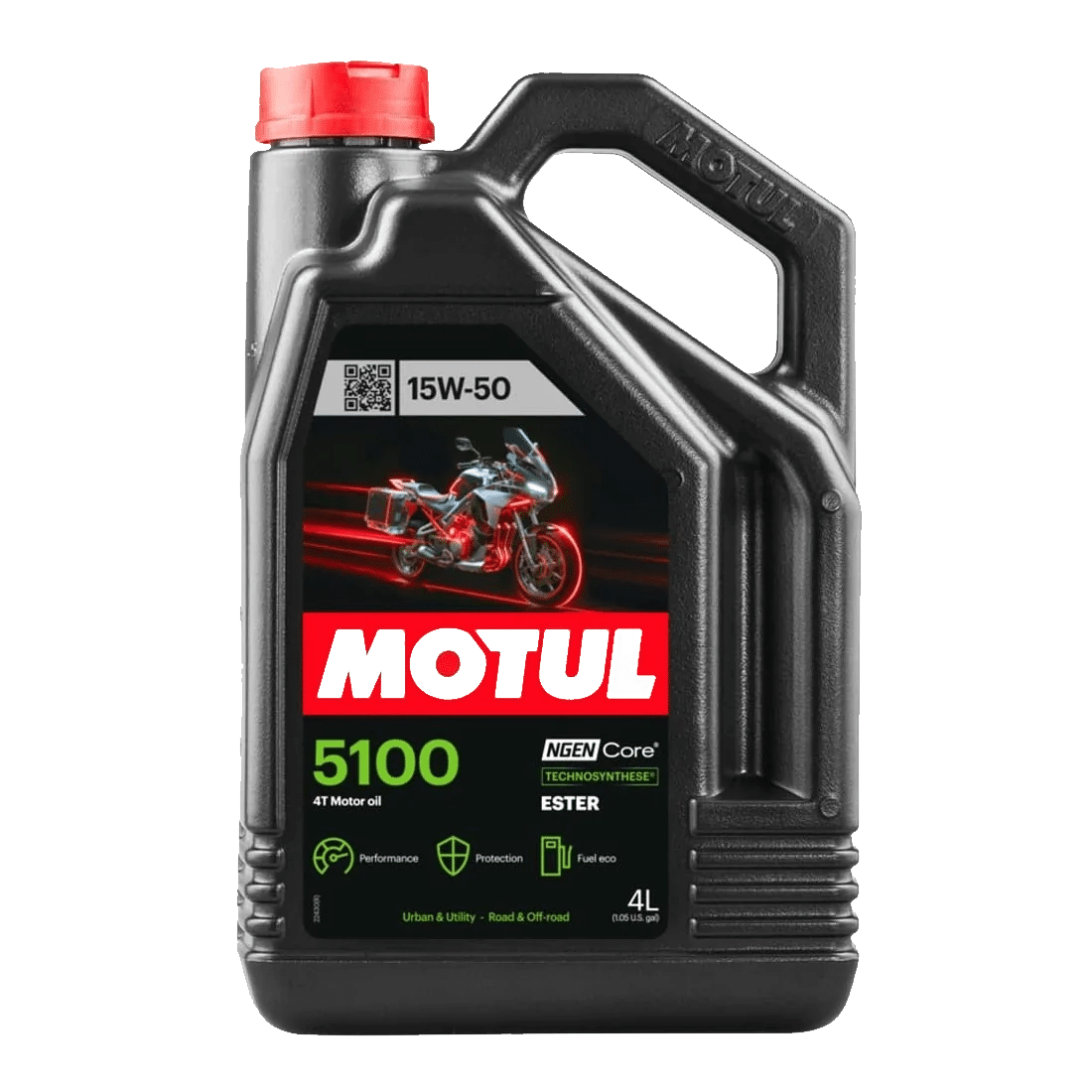 5100 15W50 4L. MOTUL 4T 5100 15W50 (4L) – Obrázok 1