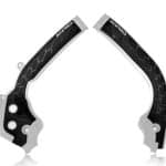 Kryty rámu (X-GRIP) Husqvarna FC/TC (16-18) FE/TE (17-19) - bielo-čierne