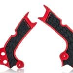 Kryty rámu (X-GRIP) Honda CRF 250 (18-19) 450 (17-18) - červeno-čierne