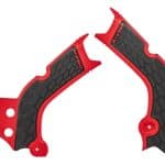 Kryty rámu (X-GRIP) Honda CRF 250 (20-) 450 (19-) - červeno-čierne