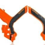 Kryty rámu (X-GRIP) KTM EXC/EXCF/XCW/XCFW (20-) - oranžovo-čierne