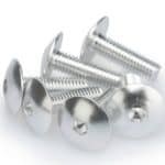 Skrutky kapotáže PUIG M6 x 20 mm Silver