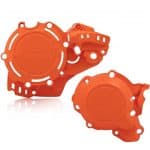 Kryt spojky a zapaľovania ACERBIS KTM SX 250 (19-) EXC/XC/XCW 250/300 (20-) Husqvarna TC 250 (19-) TE/TX 250/300 (20-) - oranžový