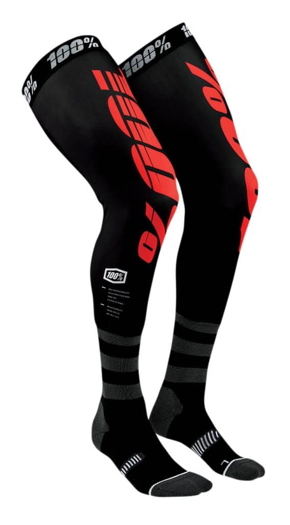 Nadkolienky 100% Knee Brace Performance Black/Red