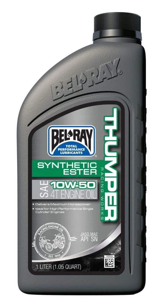 BEL-RAY 4T THUMPER Racing Works Synthetic Ester 10W50 1L