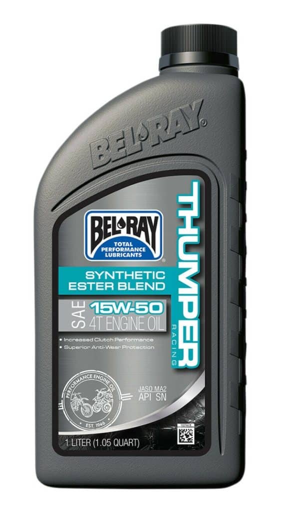 BEL-RAY 4T THUMPER Racing Synthetic Ester 15W50 1L