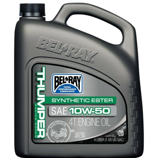 BEL-RAY 4T THUMPER Racing Works Synthetic Ester 10W50 4L