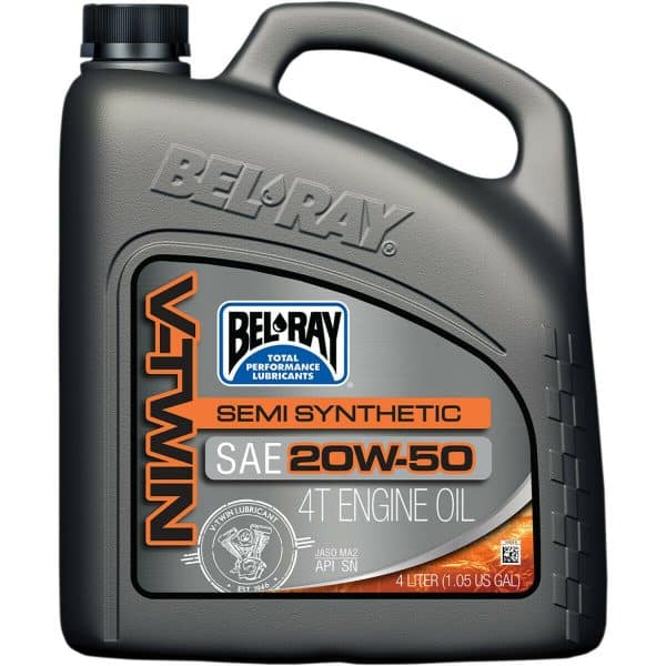 BEL-RAY 4T V-TWIN Semi-Synthetic 20W50 4L