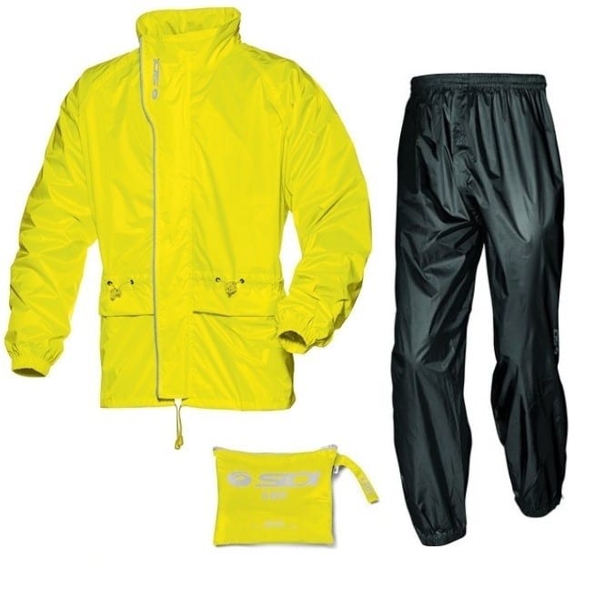 Nepremokavá bunda + nohavice SIDI K-OUT Fluo Yellow