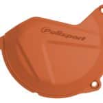 Kryt spojky KTM SXF 450 (13-15) EXCF 450/500 (12-16) oranžový