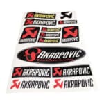 Nálepky AKRAPOVIČ A4