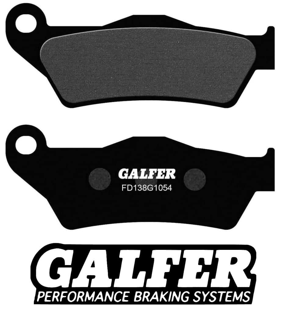 Brzdové platničky GALFER FD138G1054 Semi-Metal predné